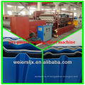 machine de fabrication de toiture en composite pvc pmma 3 couches